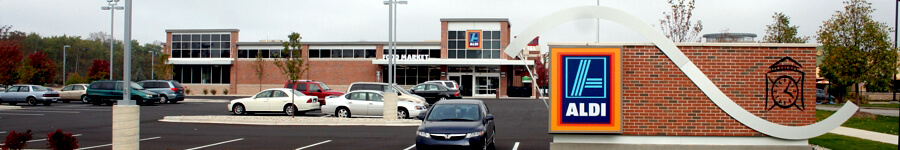 Aldis store celebration center grand rapids michigan concrete project image from JDE Concrete