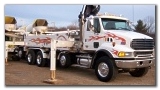jde sterling schwing concrete pump truck